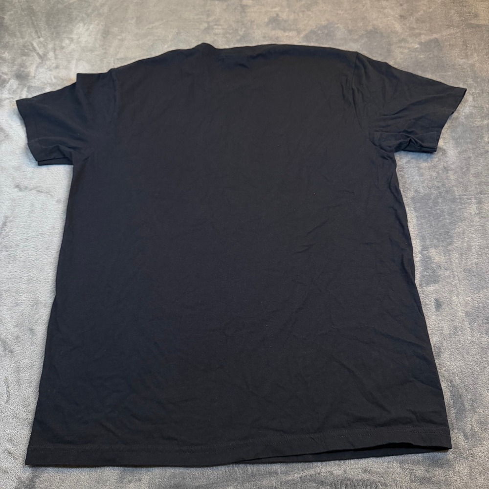 Gildan Softstyle Bourbon E-Coli Graphic T Shirt Adult Large Black Regular Fit - Picture 5 of 9